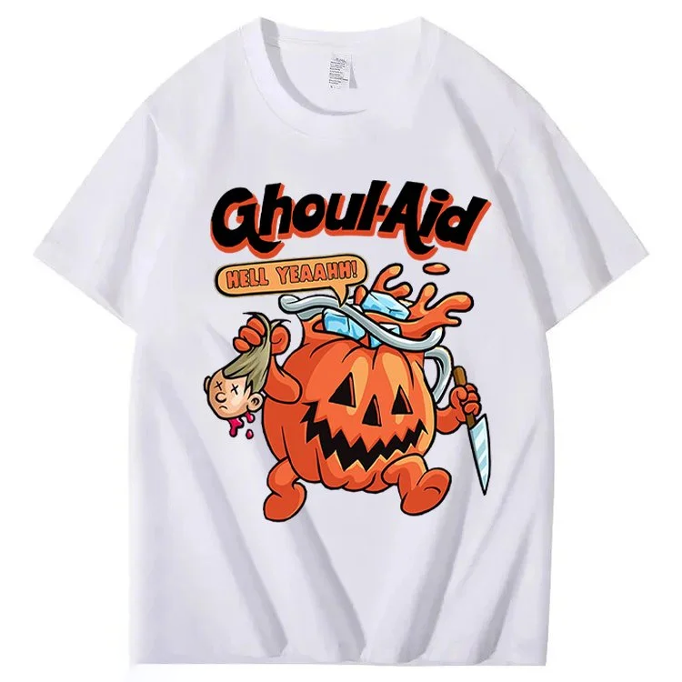 Halloween Ghoul Aid Pumpkin  T-Shirt