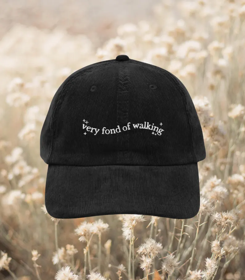 Pride & Prejudice Fond Of Walking Vintage Hat