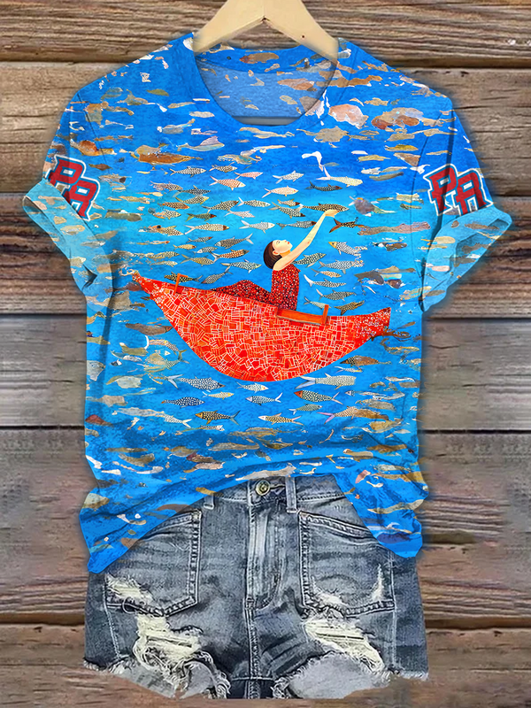 Puerto Rico Crew Neck T-shirt（02）