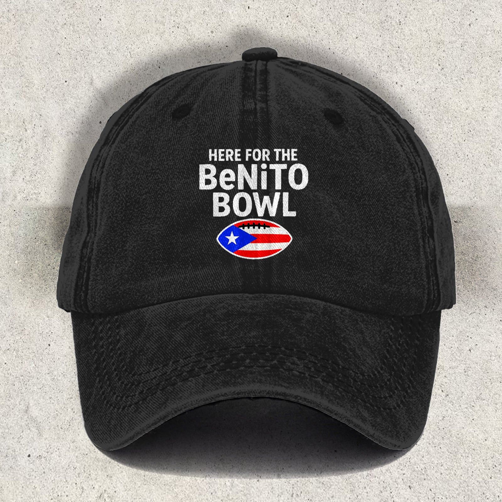 Benito Bowl Printed Baseball Cap（02）