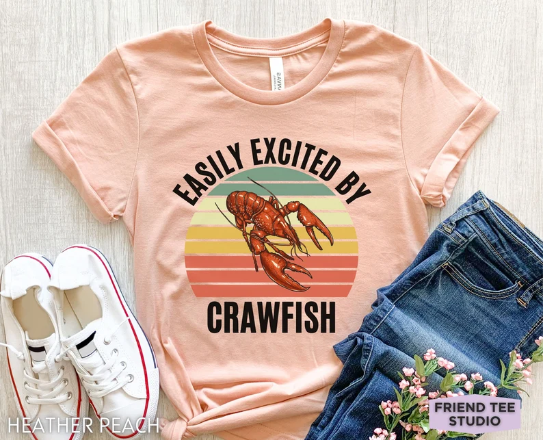 Funny Crawfish Tshirt