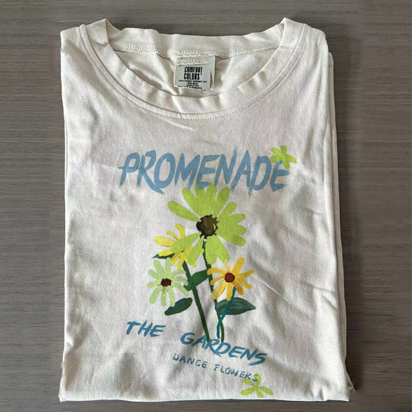 Promenade The Gardens Crew Neck T-shirts