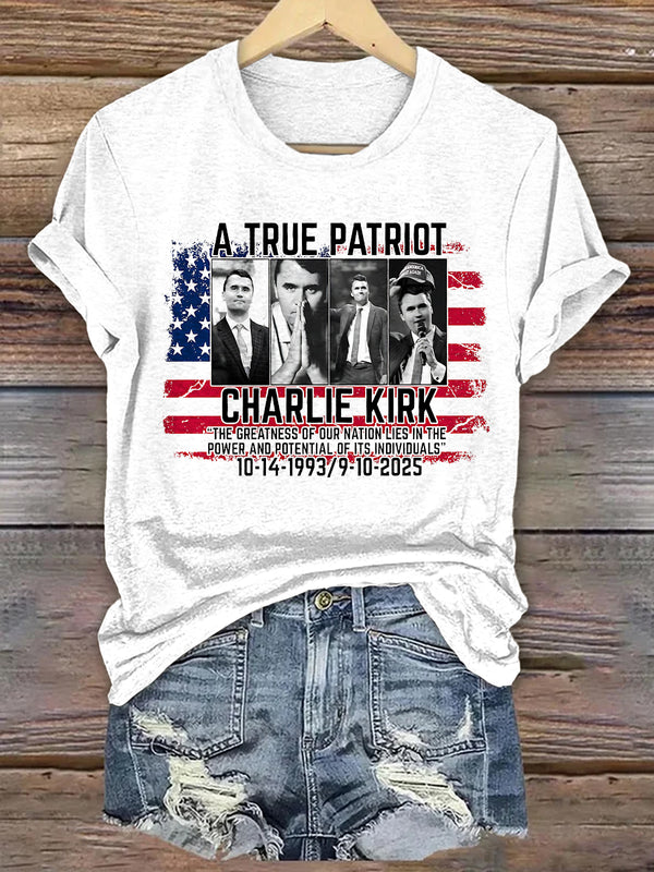 Justice For Charlie Kirk Shirt