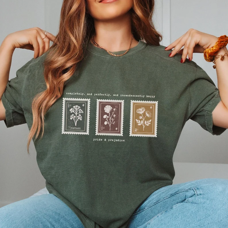 Comfort Colors Pride and Prejudice Shirt
