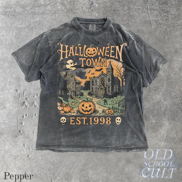 Halloweentown Est 1998 Vintage 90s Style Graphic T-Shirt