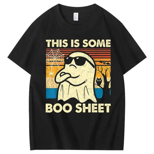 This Is Some Boo Sheet Ghost 100% Cotton T-Shirt