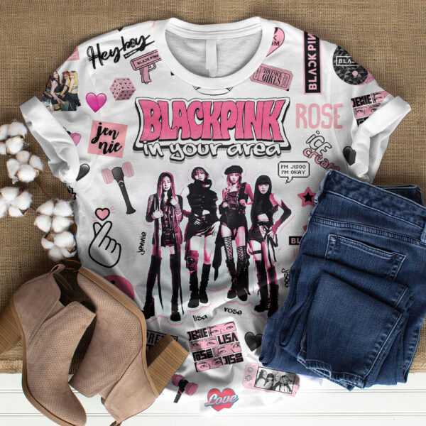 Black Pink World Tour 2025 Unisex T-Shirt（26）