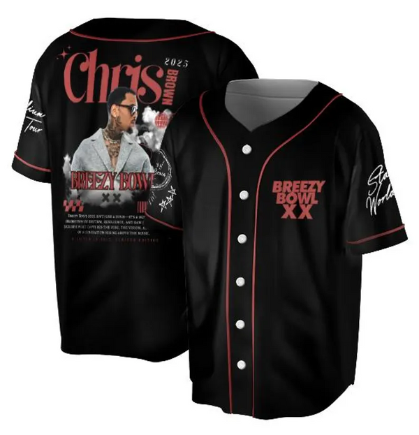 Breezy Bowl XX Tour 2025 Concert Jersey（03）