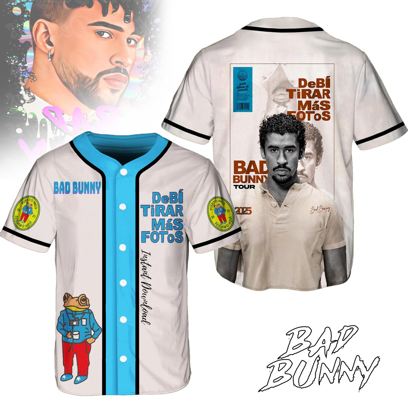 Puerto Rico Printed Baseball Jersey（Best Seller）
