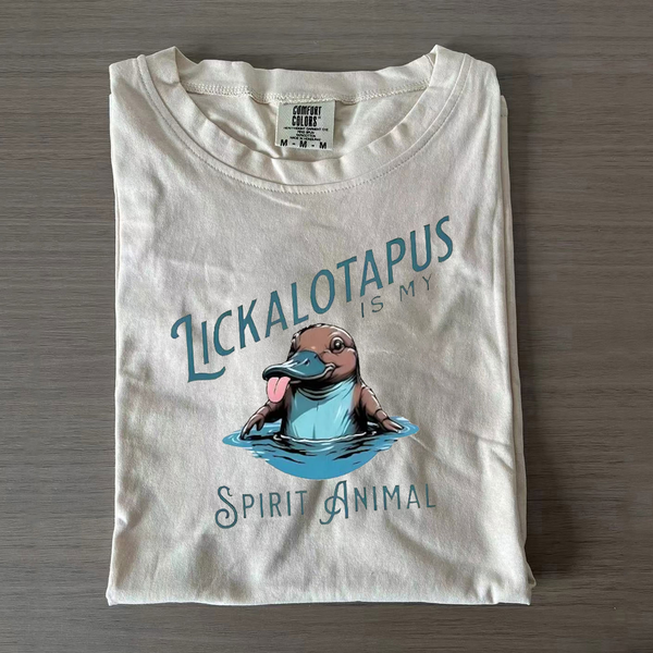 Lickalopus Is My Spirit Animal Funny Meme Shirt