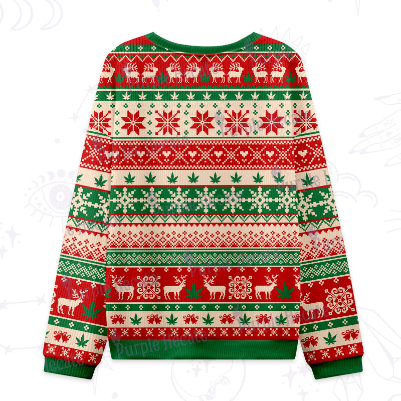 Purplehecate Drugs Not Hugs Don't Touch Me Ugly Christmas Sweatshirts