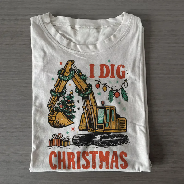 I Dig Christmas T-shirt