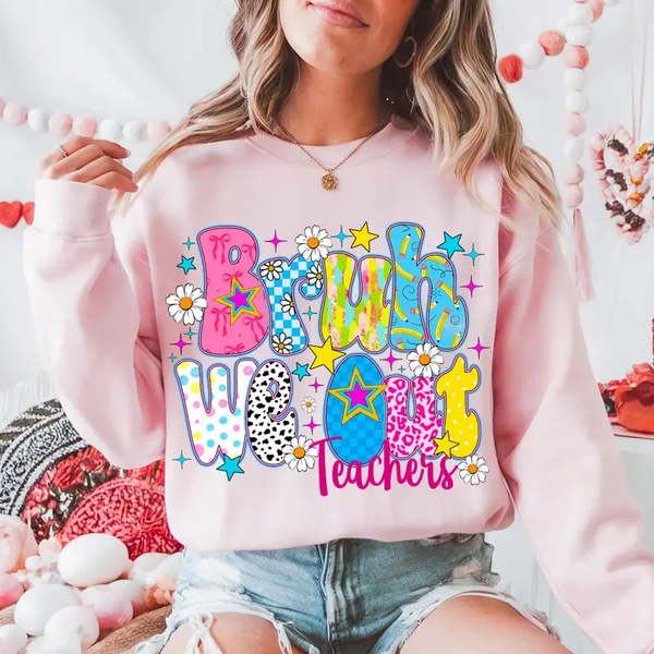 Kids summer break Printed Long Sleeve Casual Top