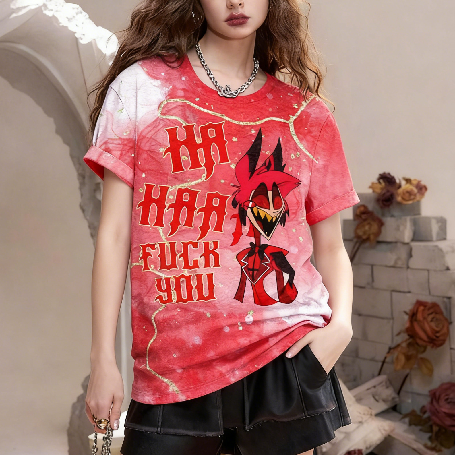 Hazbin Hotel Crew Neck T-shirt