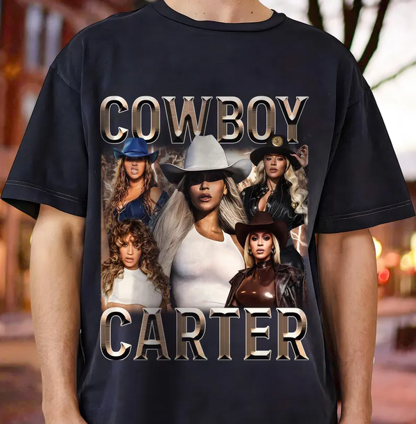 Cowboy Carter T-Shirt – Western-Inspired Tee for Queen Bey Fans