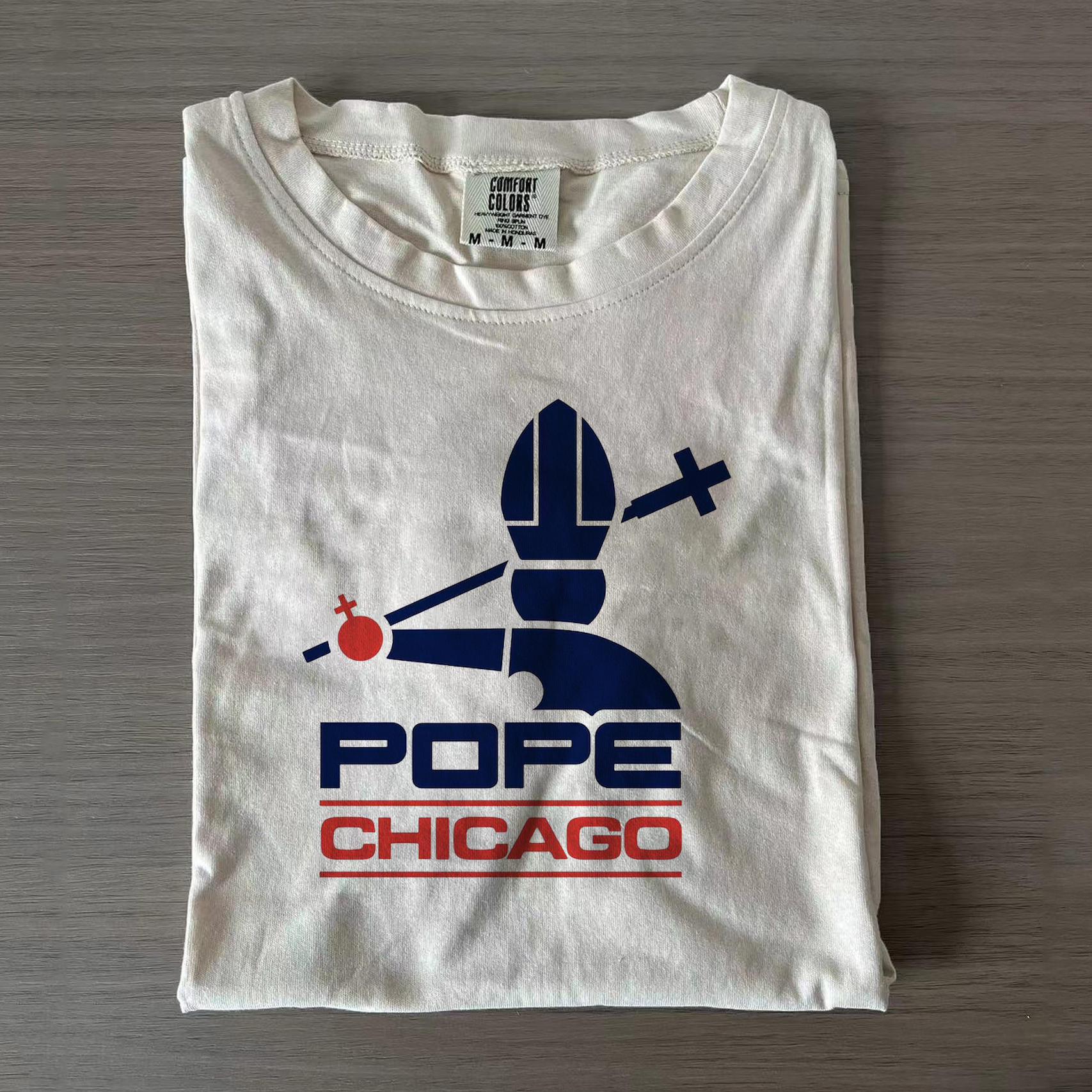 Pope Chicago Jesus T-Shirt