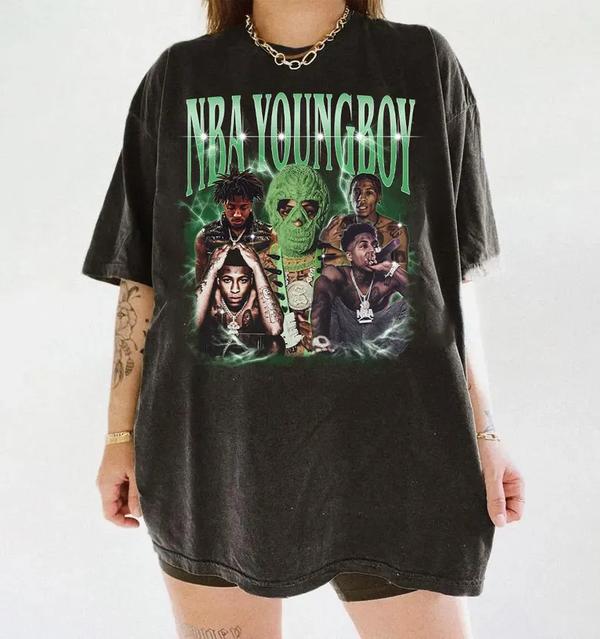 Young Boy Hiphop Vintage Shirt