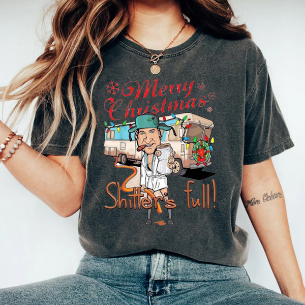 Merry Christmas Shitters Full T-Shirt