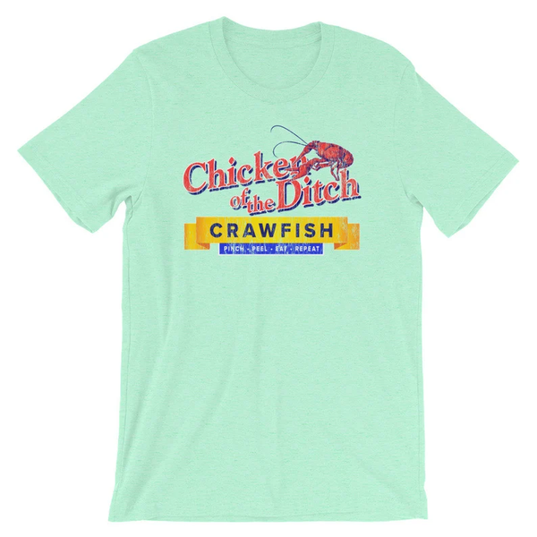 Chicken of The Ditch Crawfish T Shirt