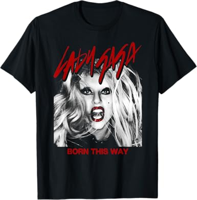 Lady Gaga Born This Way Cover T-Shirt