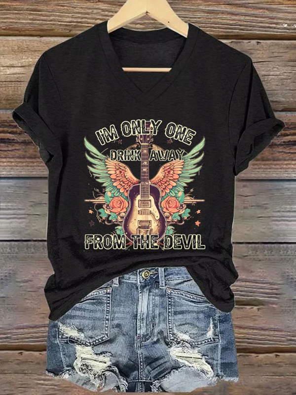 Jelly Roll 'I Am Not Okay' Print Crew Neck T-Shirt
