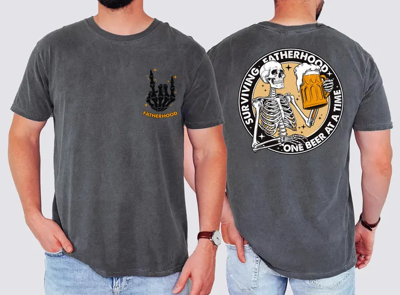 Beer Drinking Dad Shirt