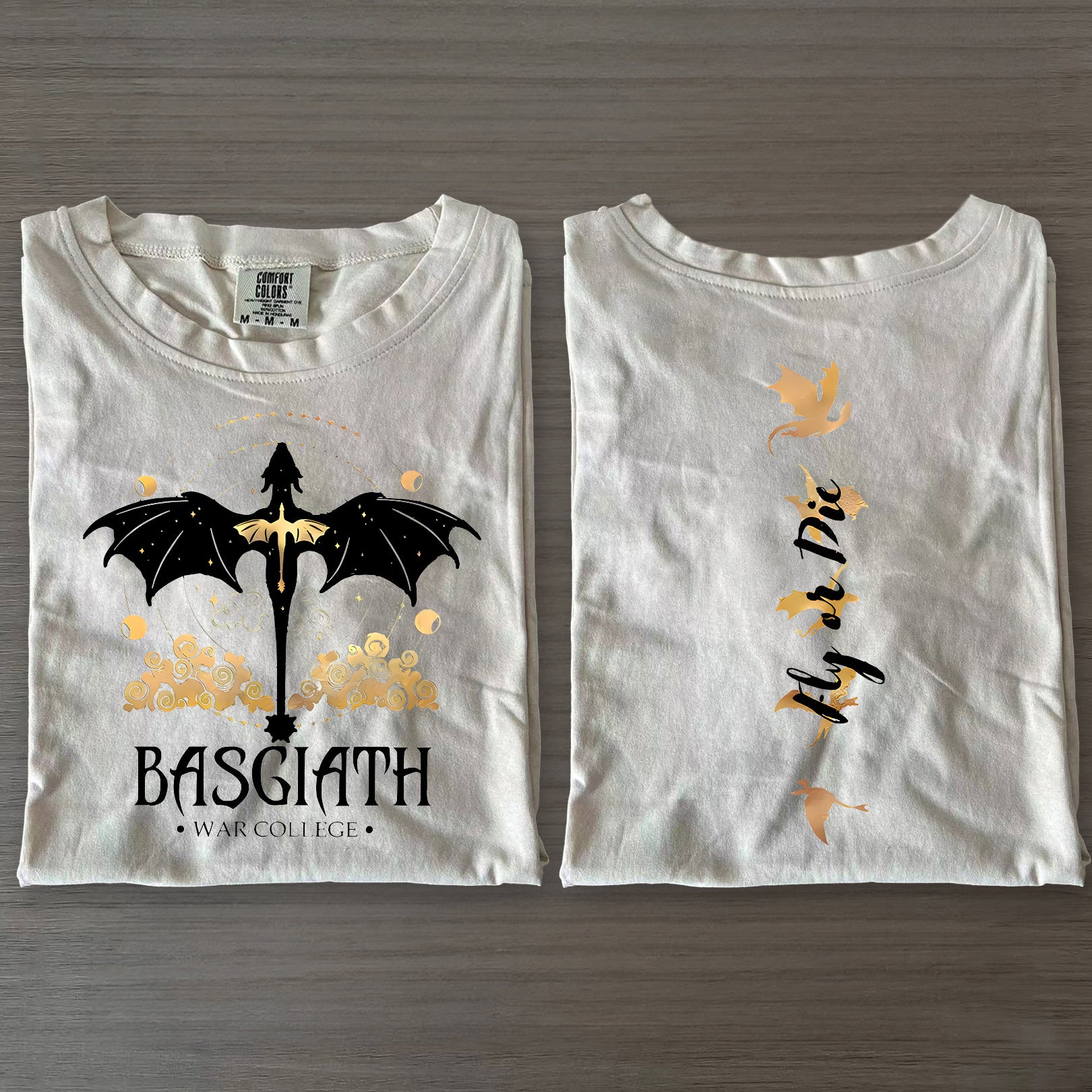 Camisa de 2 caras de Basgiath War College