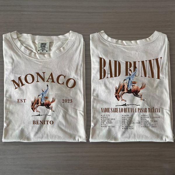 Cowboy Bad Bunny Monaco Shirt