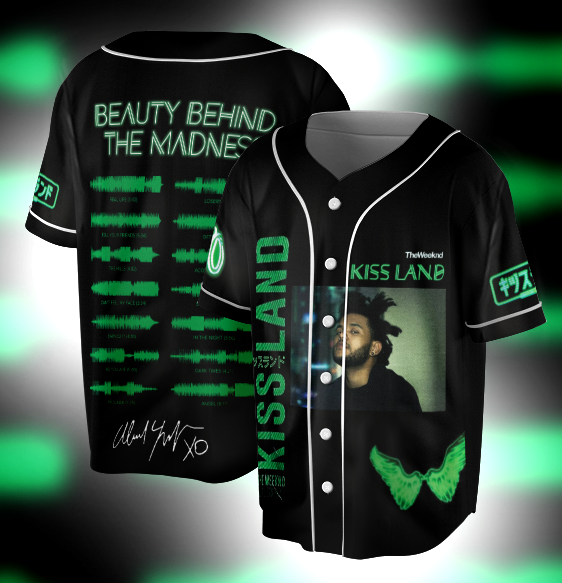 The Weeknd Tour 2025 Baseball Jersey（12）