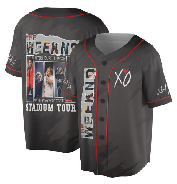The Weeknd Baseball Jersey（16）
