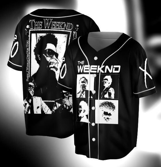 The Weeknd Baseball Jersey（17）