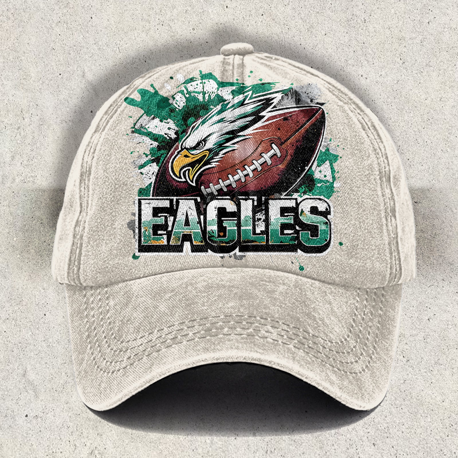 Eagles Game Day Print Baseball Cap