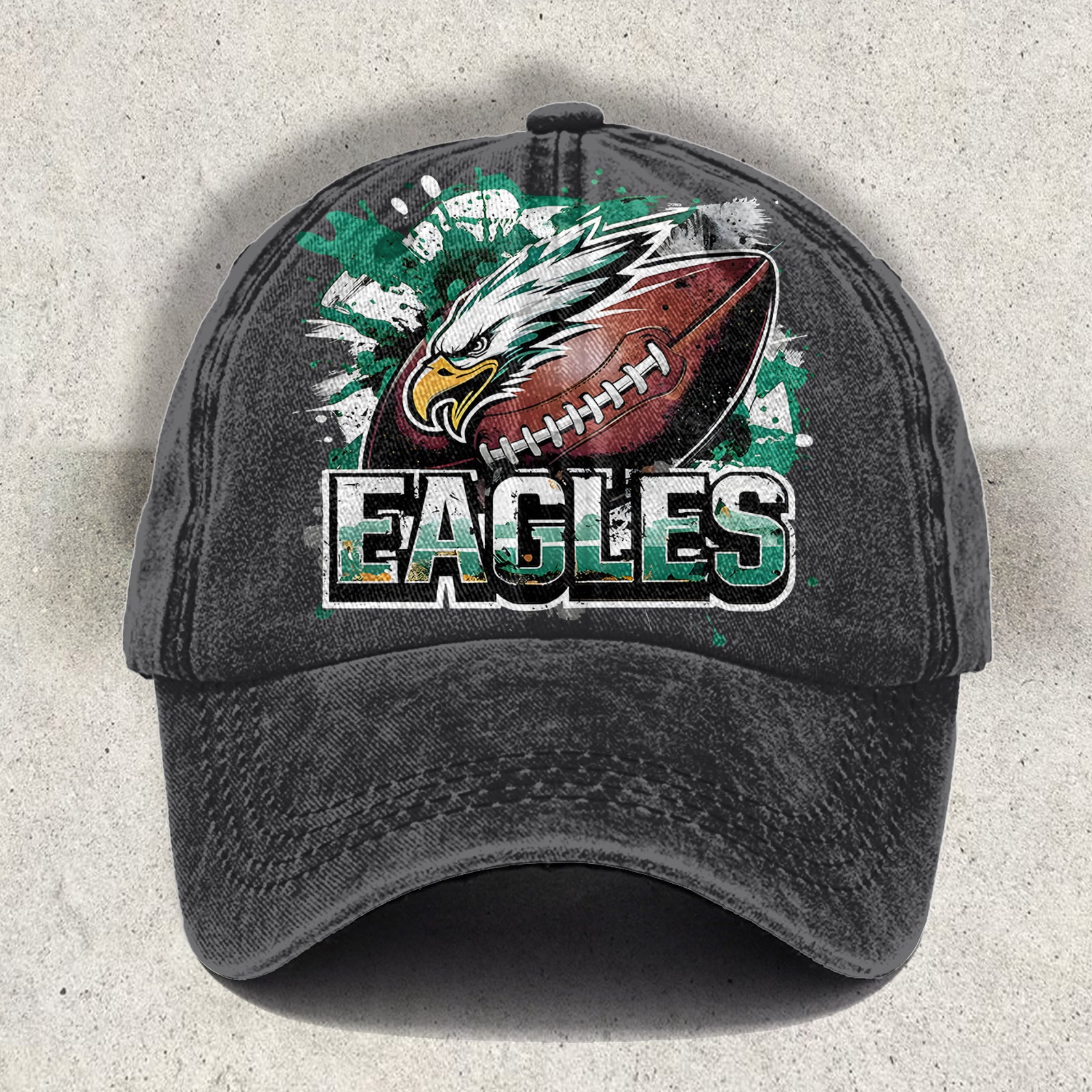 Eagles Game Day Print Baseball Cap