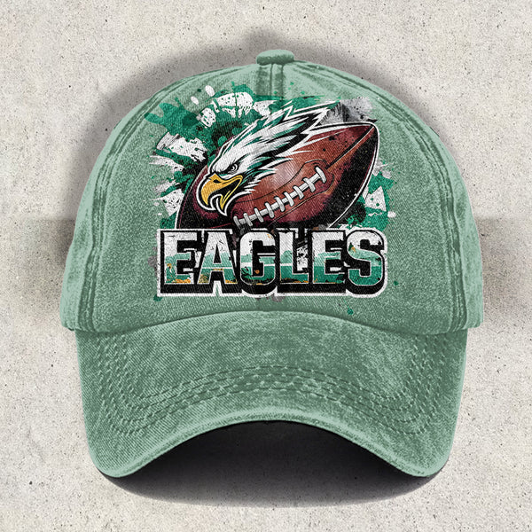 Eagles Game Day Print Baseball Cap