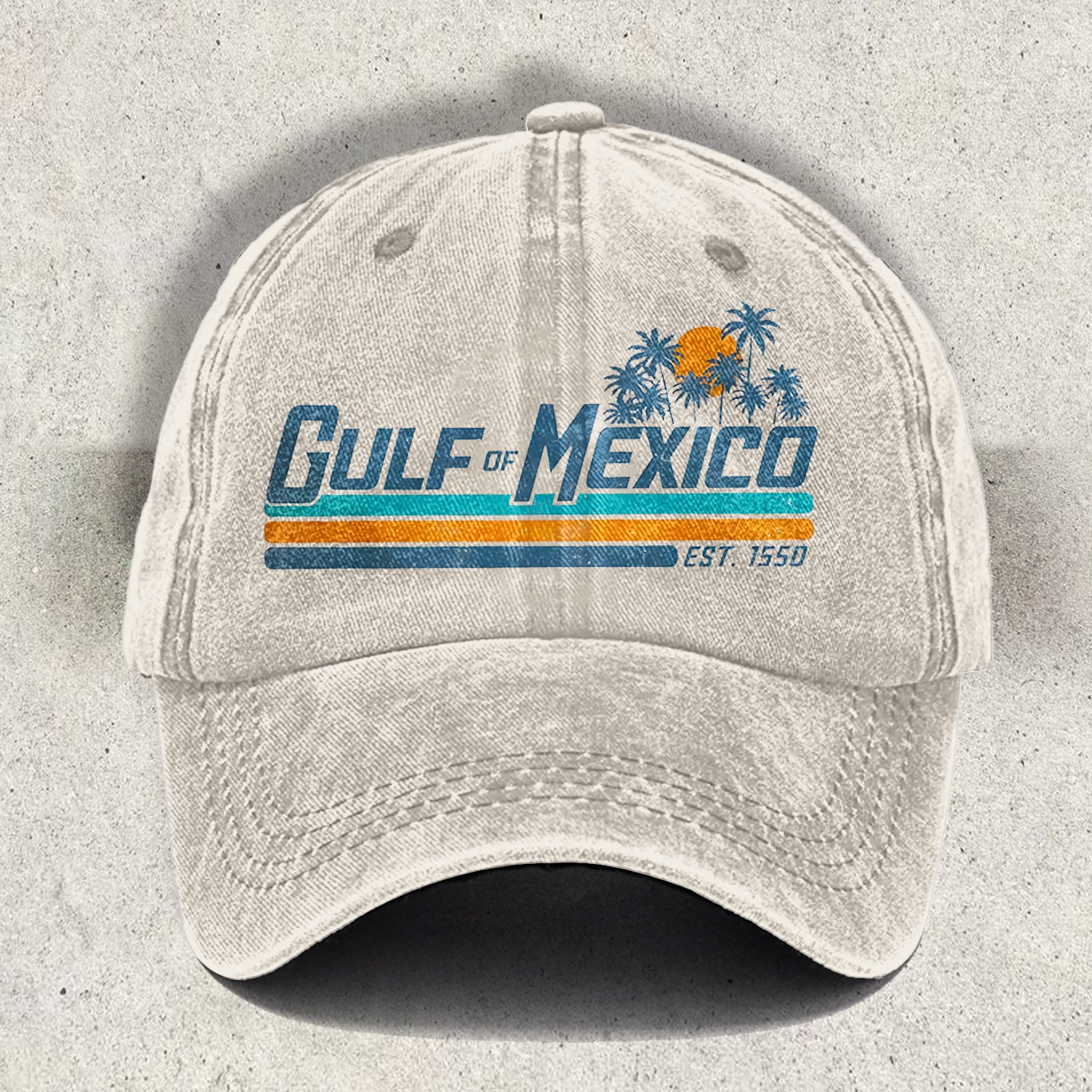 Gulf Coast Print Baseball Cap