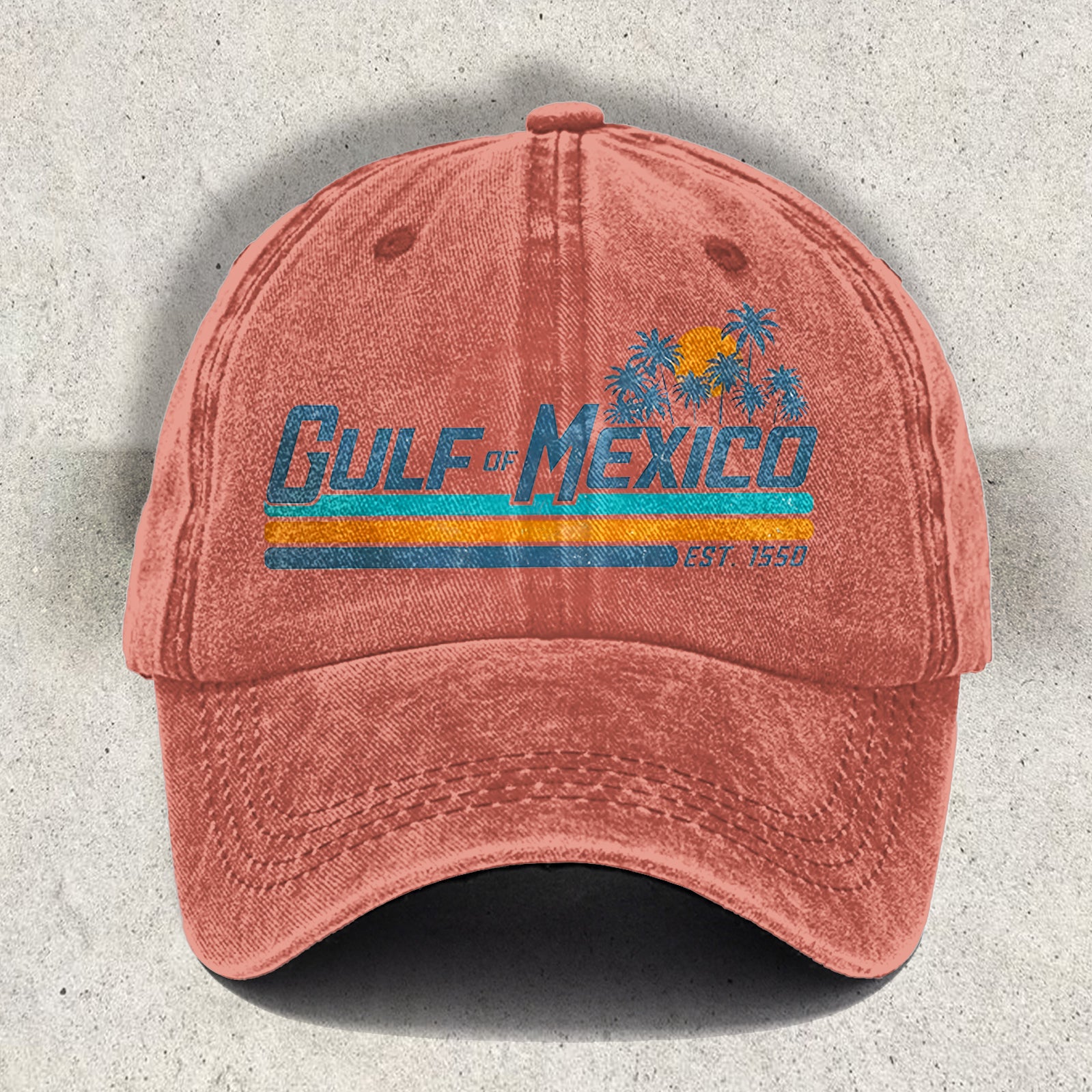 Gulf Coast Print Baseball Cap