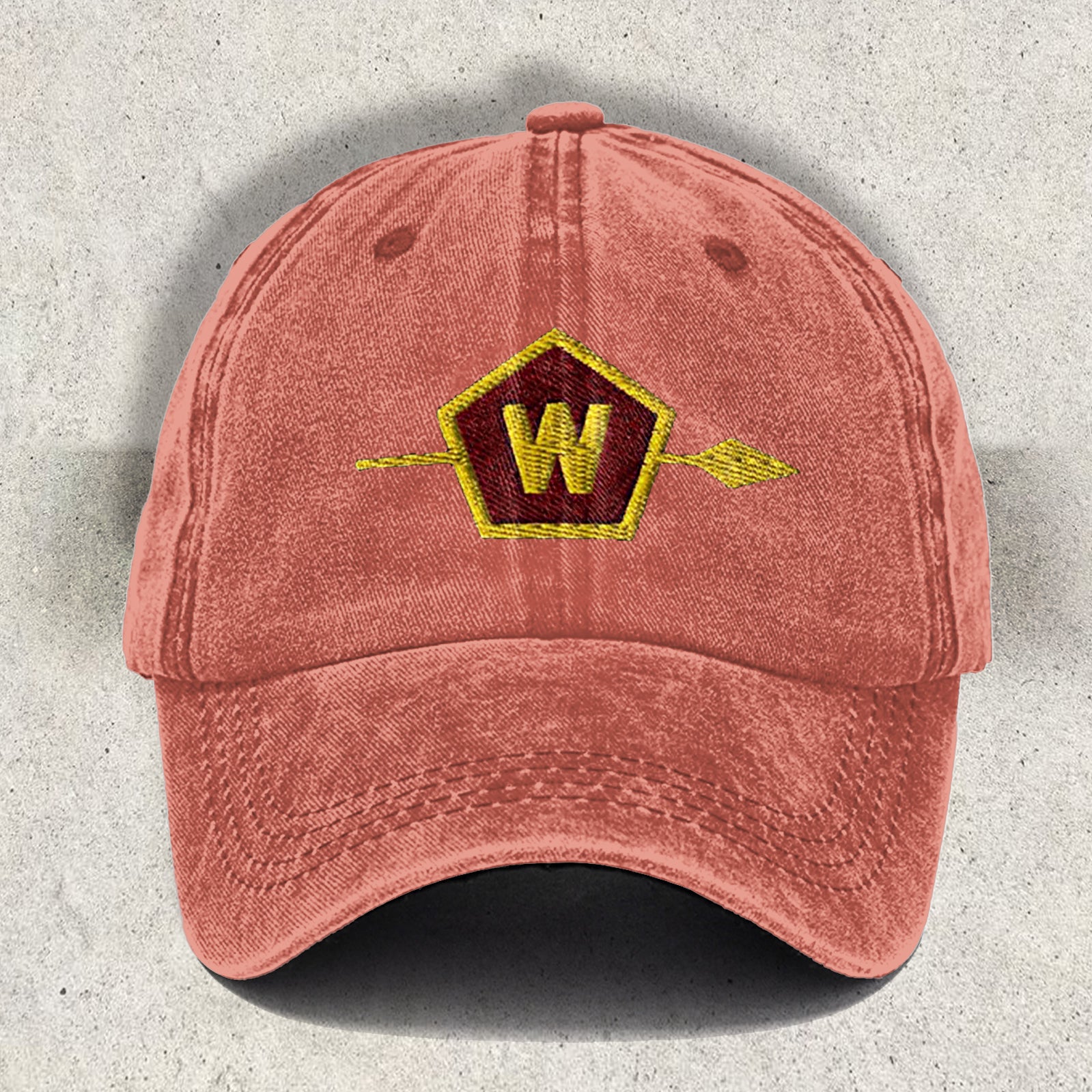 Washington Commanders Football Print Baseball Cap