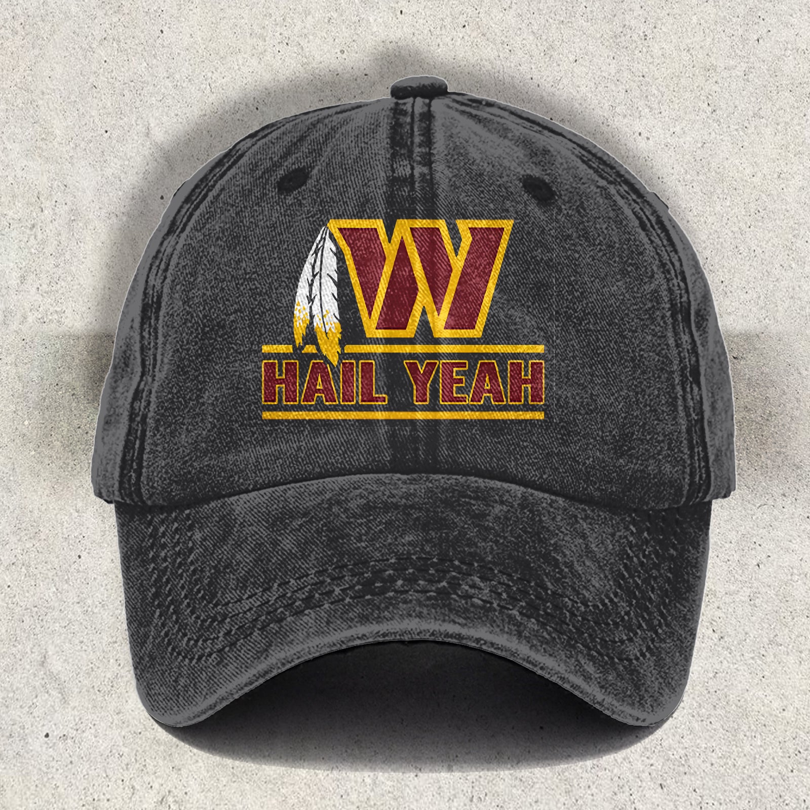 Washington Commander Print Baseball Cap