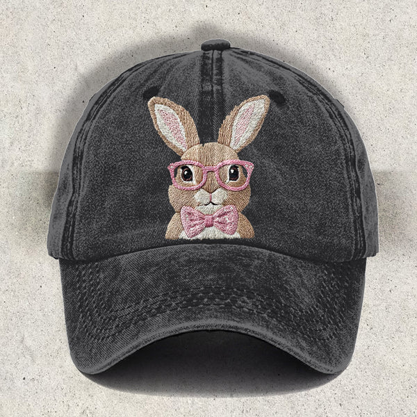 Easter Bunny Print Baseball Cap