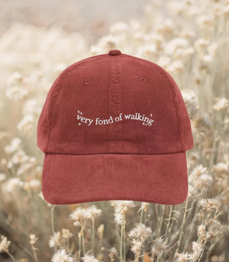 Pride & Prejudice Fond Of Walking Vintage Hat