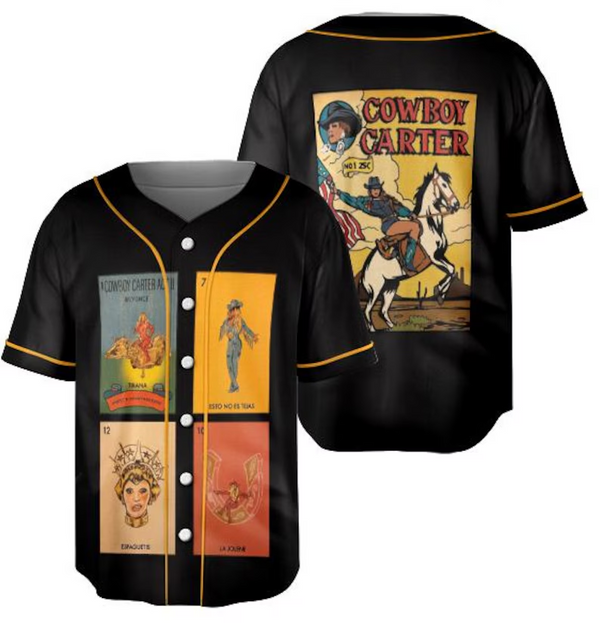 Beyonce Cowboy Carter Tour Inspired Jersey