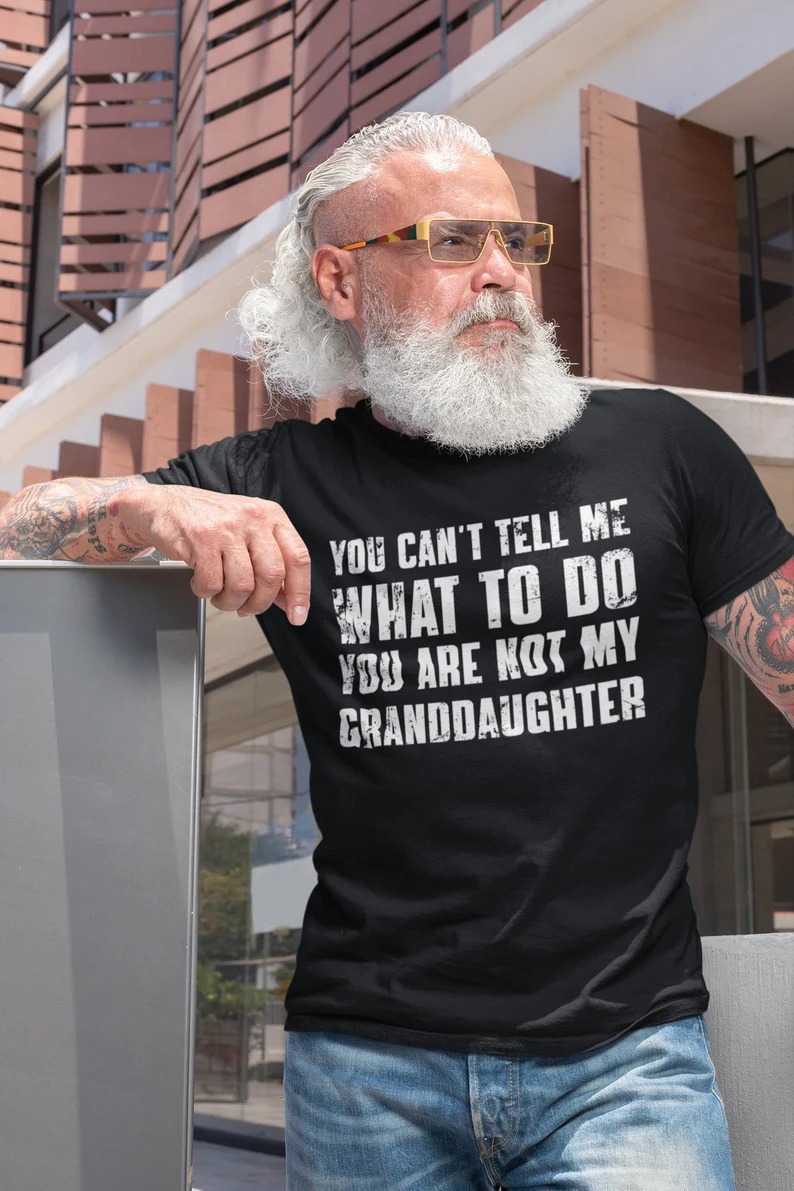 Camiseta retro con estampado de diálogo divertido 
