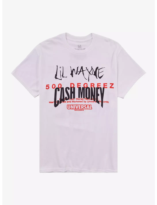 Lil Wayne 500 Degreez Tracklist T-Shirt