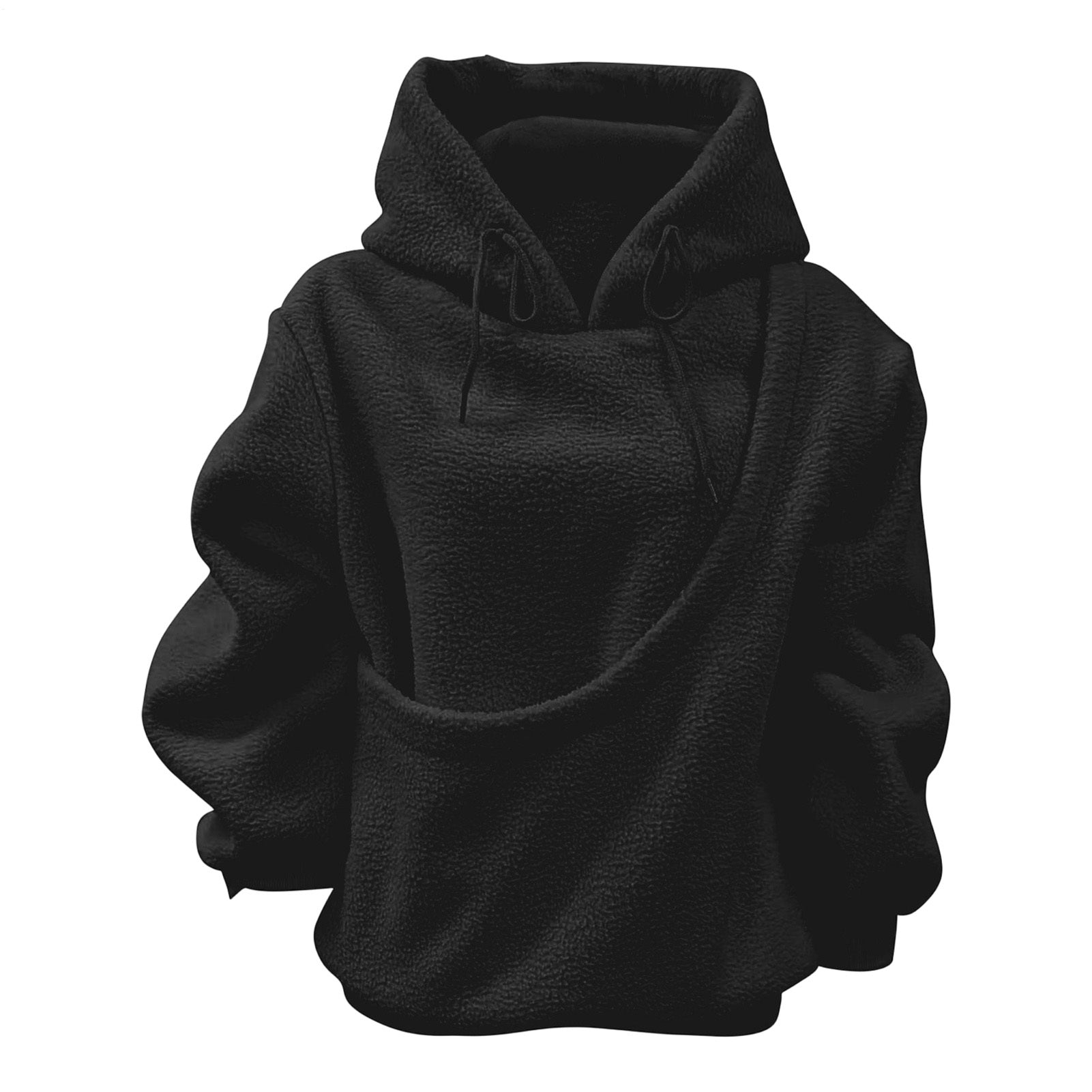 Pet Carrier Hoodie Fuzzy Solid Color Puppy Kitten Cat Holder Carriers Hoodies with Pocket for Home Sofa positive