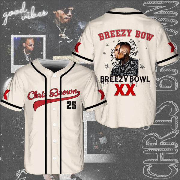 Breezy Bowl XX Tour 2025 Concert Jersey