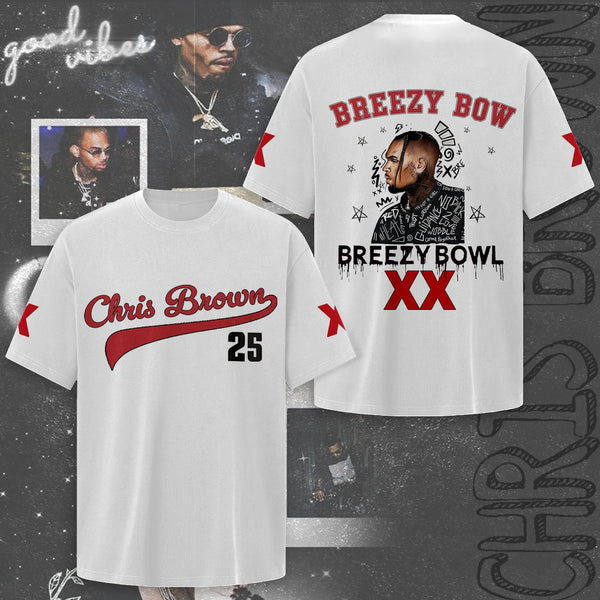 Chris Brown Crew Neck T-shirt