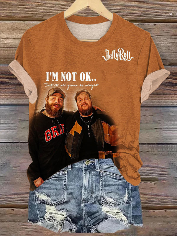 Malone And Jelly Crew Neck T-shirt