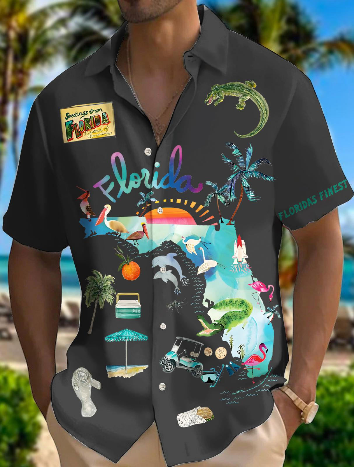 Florida Men's Short Sleeve Shirts