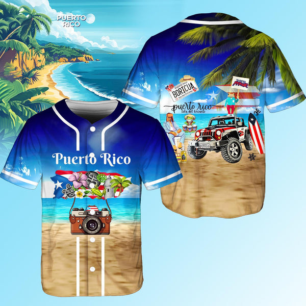 Puerto Rico Baseball Jersey