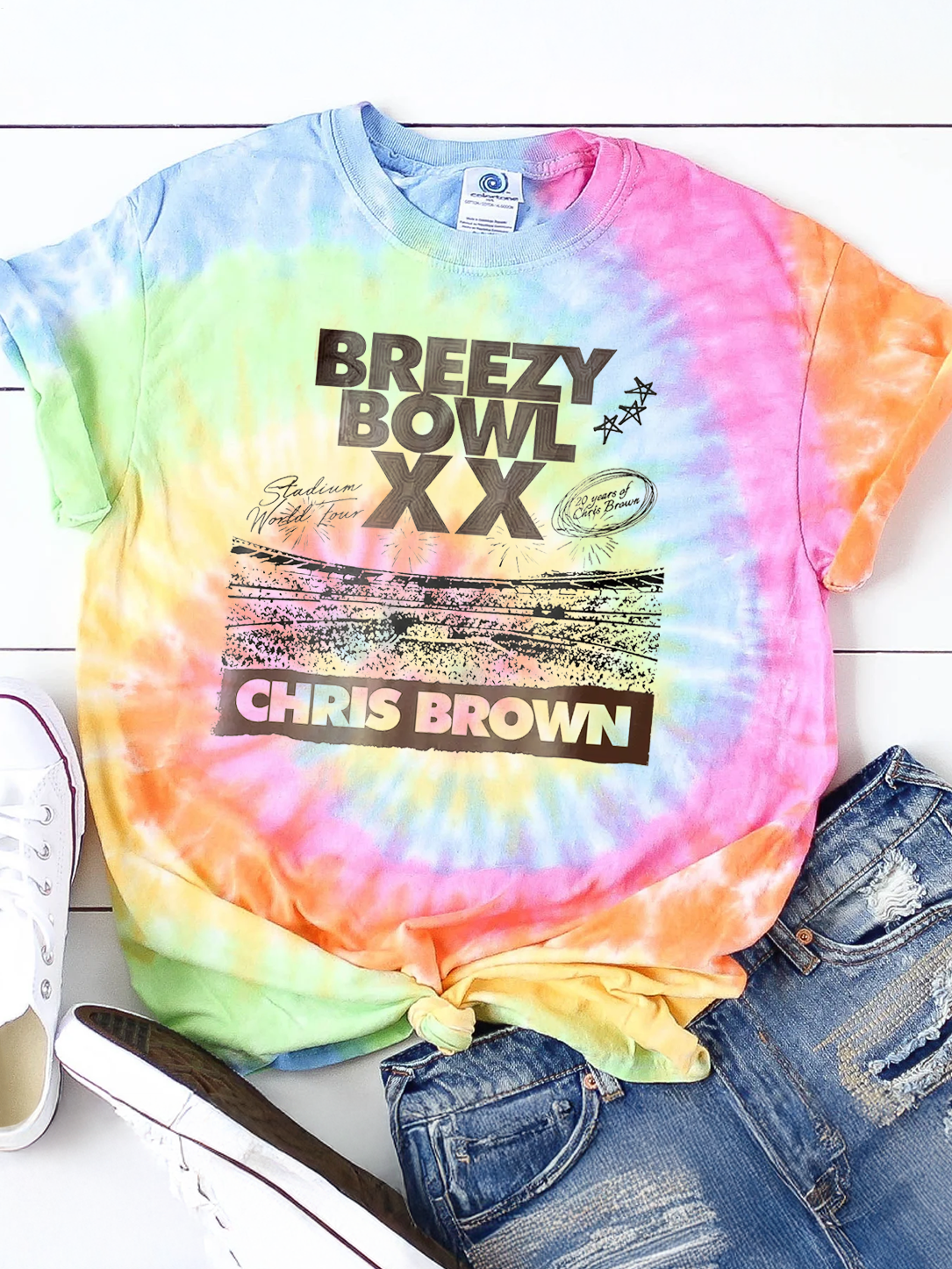 Camiseta de cuello redondo Breezy Bowl XX 